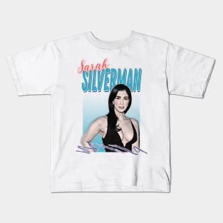 Sarah Silverman / Retro Styled Design Kids T-Shirt